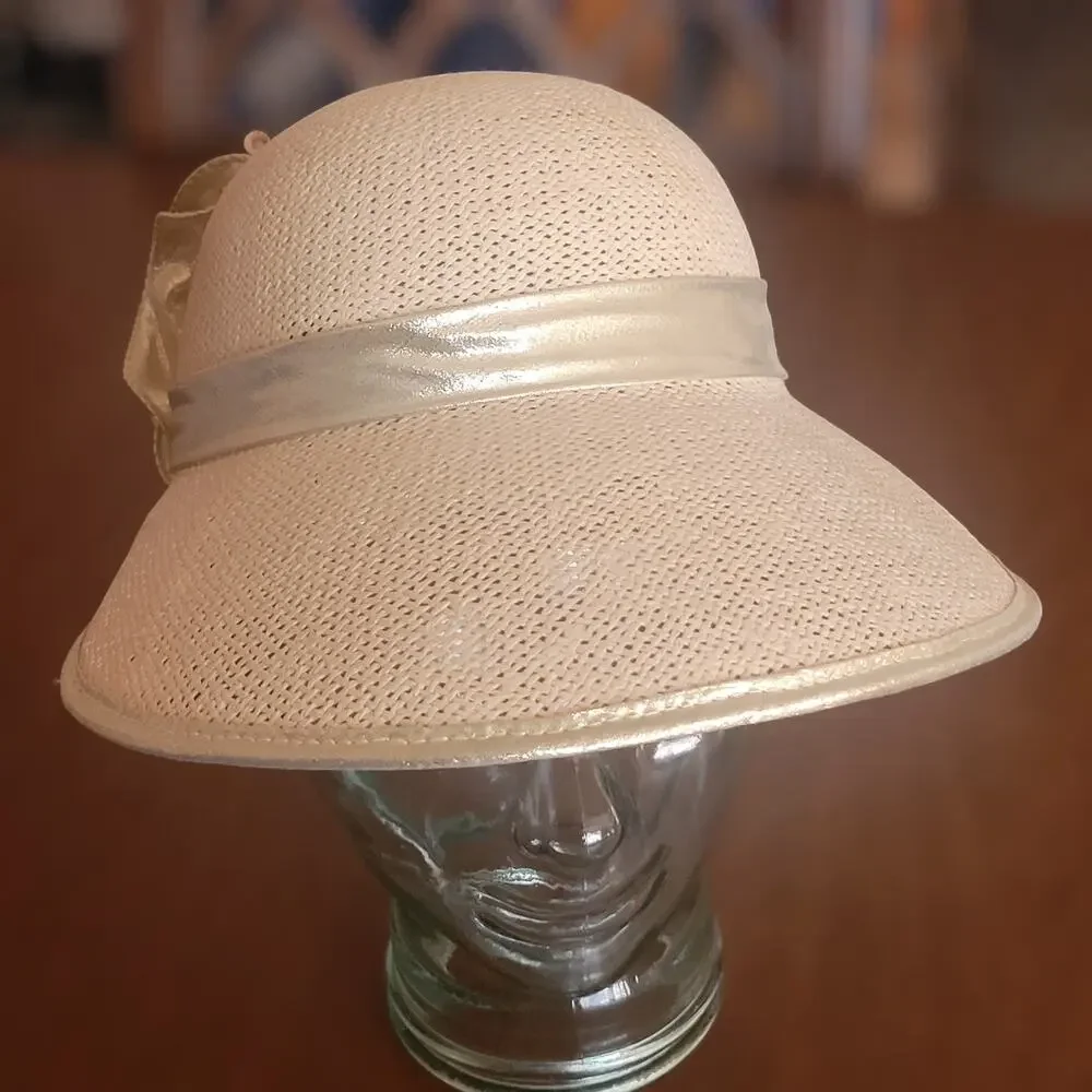 Vintage Rare San Francisco Sonni woven straw hat. Made in USA - Picture 9 of 9